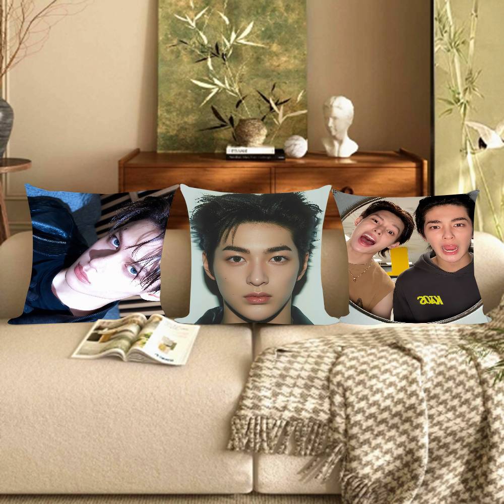 KPOP BOY HOT CCORTIS Personalized Pillow Dust Cover Bedroom Kids Party Decoration Pillowcase Birthday Children Gift