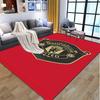 Football United F.C Pattern Rug, Indoor/Outdoor Mat, for Picnic, Gameroom, Bedroom, Office, Living Room, Home Decor Carpet, Birthday Gift