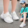 Girls shoes spring and autumn breathable new girls dad shoes medium older children little girls sports shoes children's mesh shoes