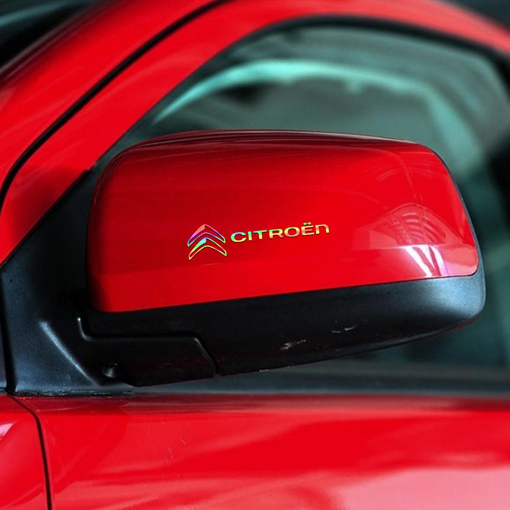 PVC Badge Car Car Decoration Sticker Window Wiper Rearview Mirror Sticker For Citroen C1 C3 Grand C4 Picasso C4L VTS C-ELYS DS4