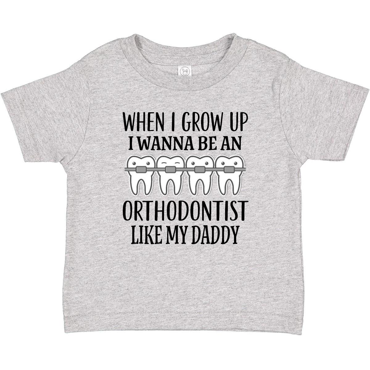 Inktastic Future Orthodontist Baby Gift Baby T-Shirt Dentist Childs Tooth Dental 160