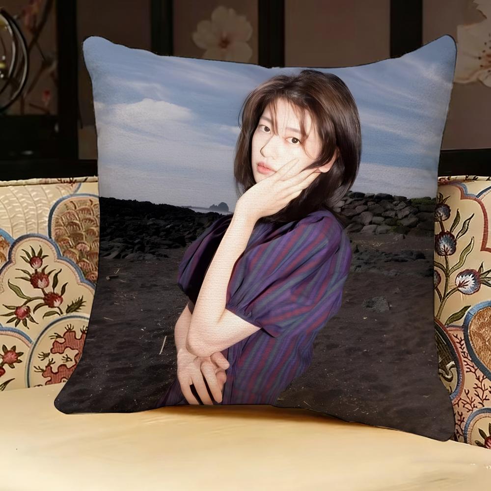Jung S-So-min Actor Pillow Case Pillowcase, Double-sided Printed, Sofa Cushion, Bedroom Headboard Pillow