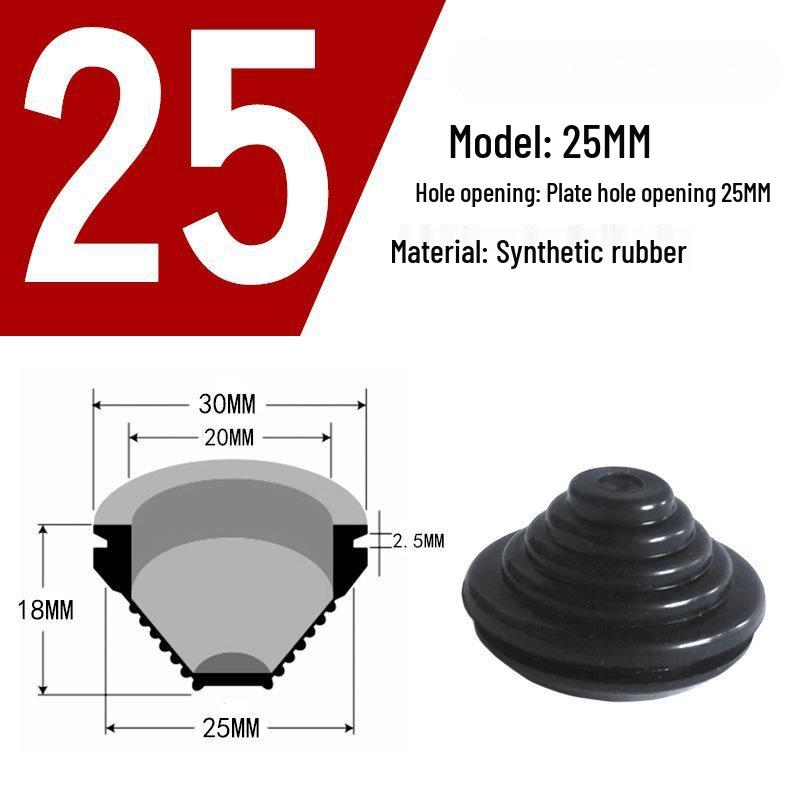 

Кольцевое уплотнение для защиты кабеля башни с пылезащитной крышкой и резиновой заглушкой-втулкой