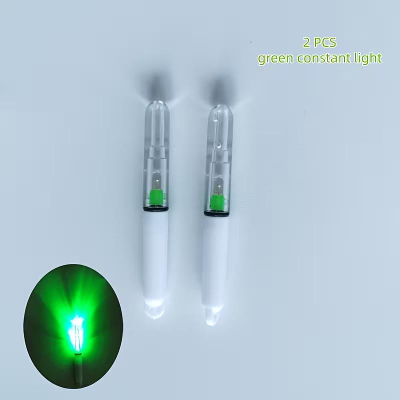 2pcs LED fish-attracting light for night fishing, waterproof river fishing fish-attracting light, fishing rod accessories