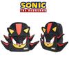 Wlags Handmade Sonic Shadow Black Backpack Plush Material Modern Cool Style