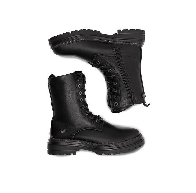 Mustang 1398-507 Ankle Boots, Black