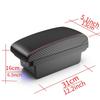 For SEAT Ibiza 6j Ibiza 6L Armrest Box Car Center Console Armrest Modified Multi-function Storage USB Interior Accessories