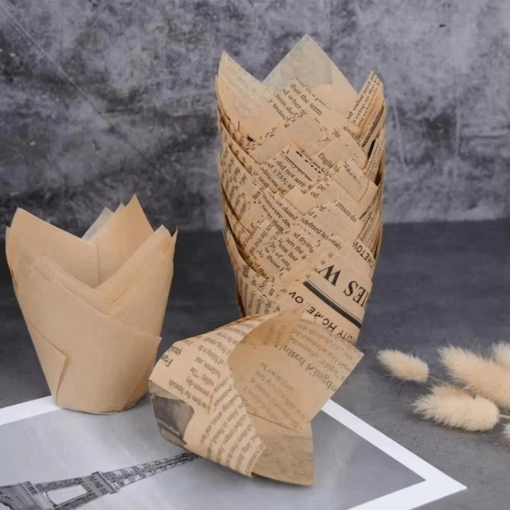 Pastry Tools Tulip Baking Cup Bakeware Cupcake Liners New Cake Muffin Cups  Party Supplies