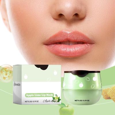 Bee Balm Lip Balm Lip Mask Honey Pot, Lip Mask Propolis Moisturizing, Hydrating Prevention Dry And Cracked Lip  Exfoliator Lip Care