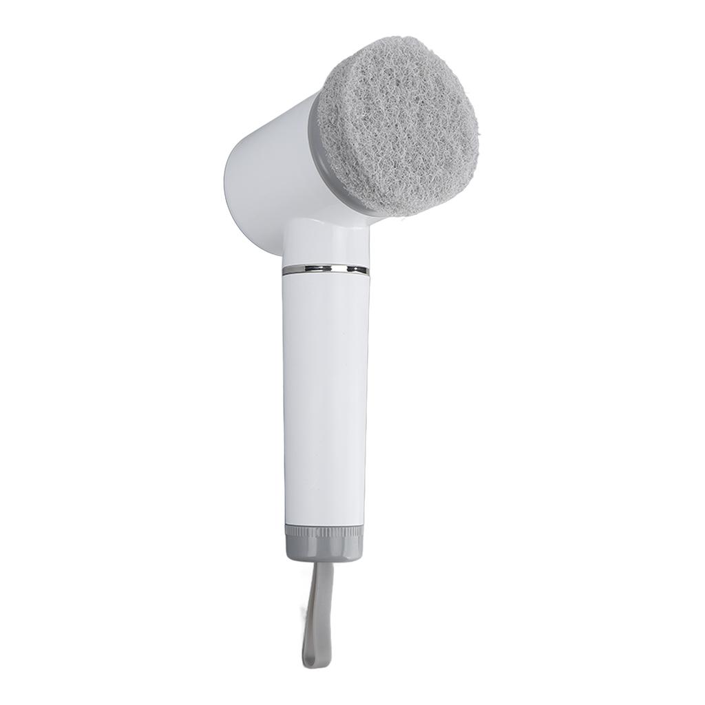 Electric Spin Scrubber Rechargeable 2 Speeds Cordless Cleaning Brush for Bathroom Kitchen Wall Dish