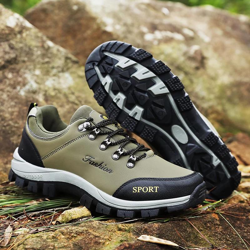 Men's Shoes New Style Casual Sports Shoes Outdoor Hiking and Mountaineering Breathable Spring and Autumn Men's 2026 Zapatillas