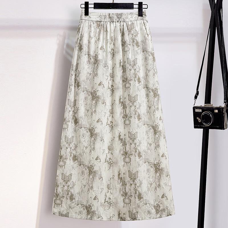 Sibaishe 2026 Summer Women's T-shirt & Skirt Set