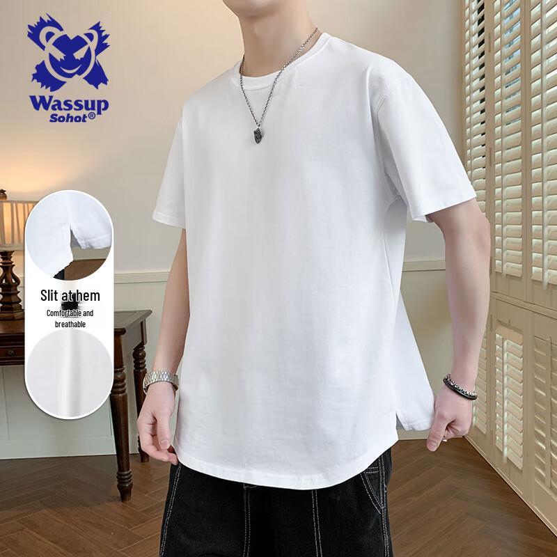 Wassup Sohot Men s Short-Sleeve T-Shirt L
