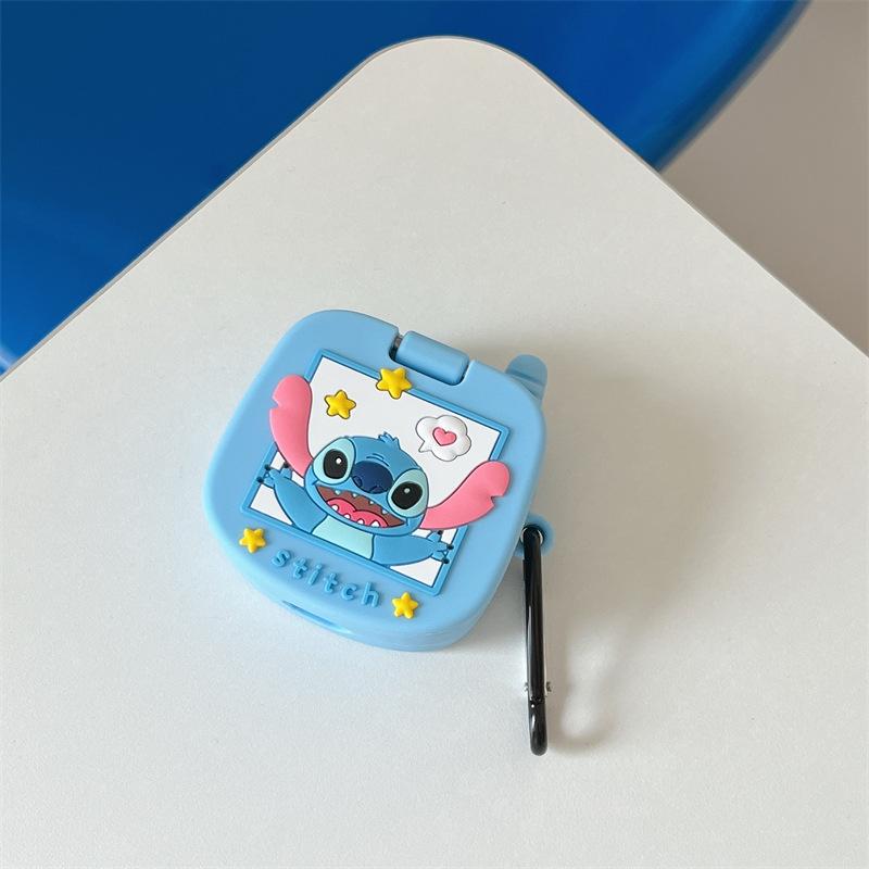 Stitch Flip Phone for Airpods4 Apple Bluetooth Wireless Headset Cover 1/2/3 Generation Pro2 Silicone