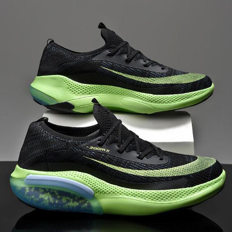 

Кроссовки для пар, новые весенне-осенние мужские повседневные кроссовки, дышащие кроссовки для спорта на открытом воздухе H640 36 зелёный