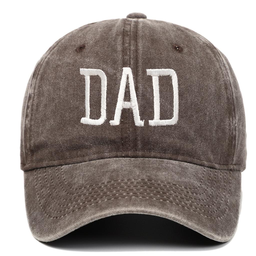 Mom and Dad Embroidered Baseball Hat Retro Sports Running Sunscreen Leisure Daily Versatile Travel Duck Tongue Hat