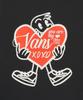 VANS Xoxo Gfx Short Sleeve T-Shirt - Black / Vn000Nf5Blk1