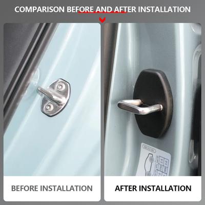 8 Stuks Beschermhoes voor Autodeurslot voor VW Volkswagen Passat Golf 6 7 Jetta Tiguan Beetle Scirocco Polo Bora Interieurstyling