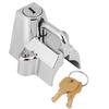 Stainless Steel Motorcycle Helmet Lock with 2 Keys -   and Convenient Helmet    and Hook for Motorcycles and