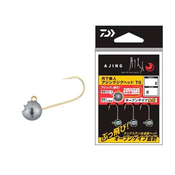 

Daiwa Gekkabijin #10 Ajing Jig Head TG 0.1 oz (2.5 g)