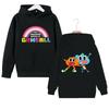 The Amazing World of Gumball Hoodies Boys Girls Funny Cartoon Print Hoodie Long Sleeve Pullover Tops Kids Casual Sweatshirts
