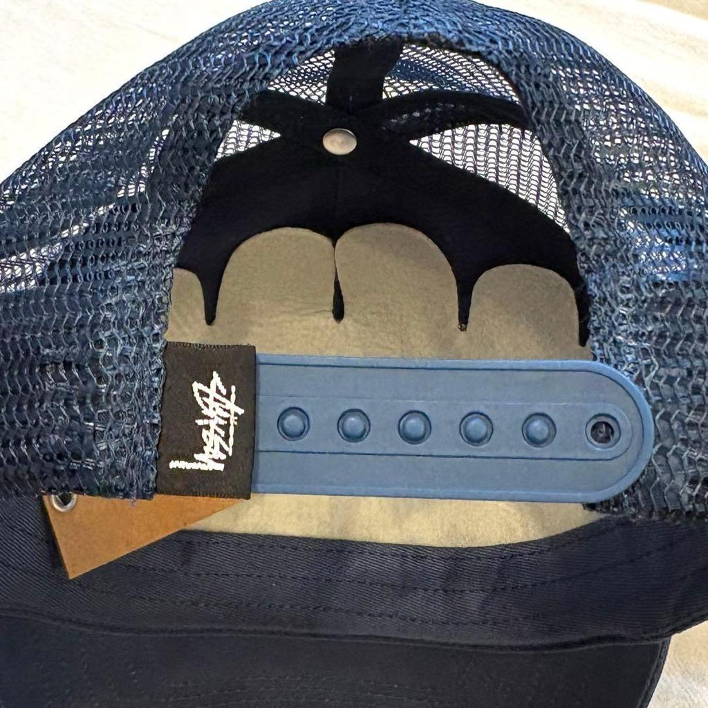 Used New Stussy CURSIVE STITCH SNAPBACK TRUCKER