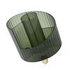 Makeup Brush Holder Case Multi Grids Clear Cosmetic Brushes Storage Box for Pen Lipstick