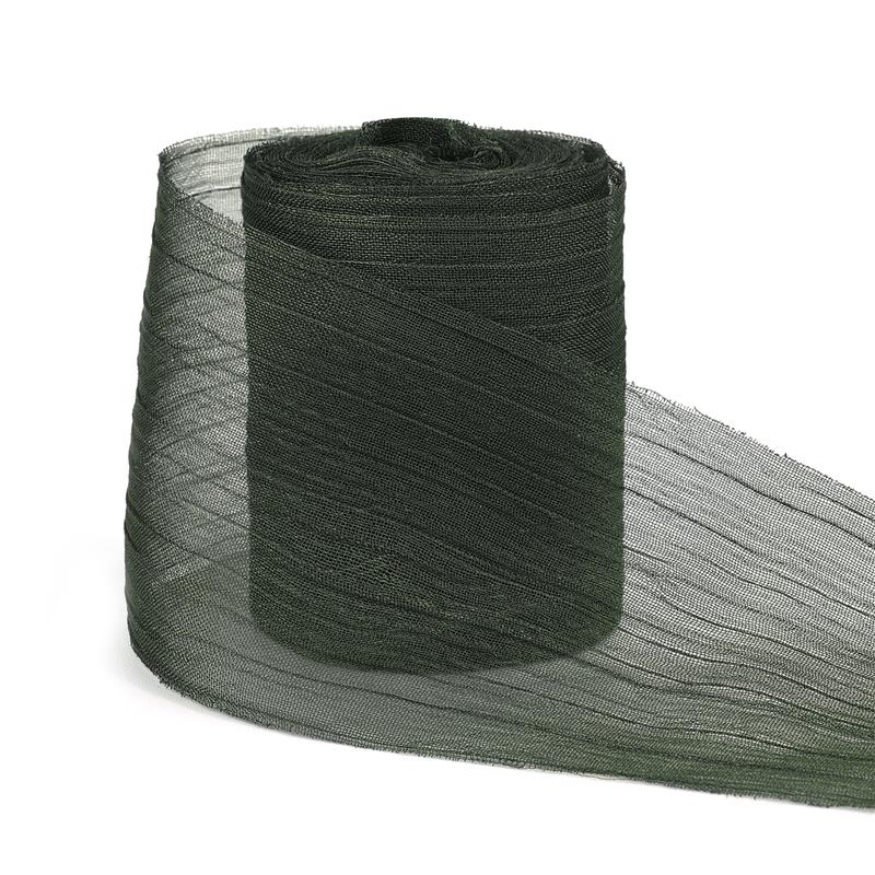 Straight Wrinkled Yarn Ribbon Chiffon Wedding Wrinkle Mesh Accessories Bright Silk Wrinkle Gift Box Flower Bundle Packaging