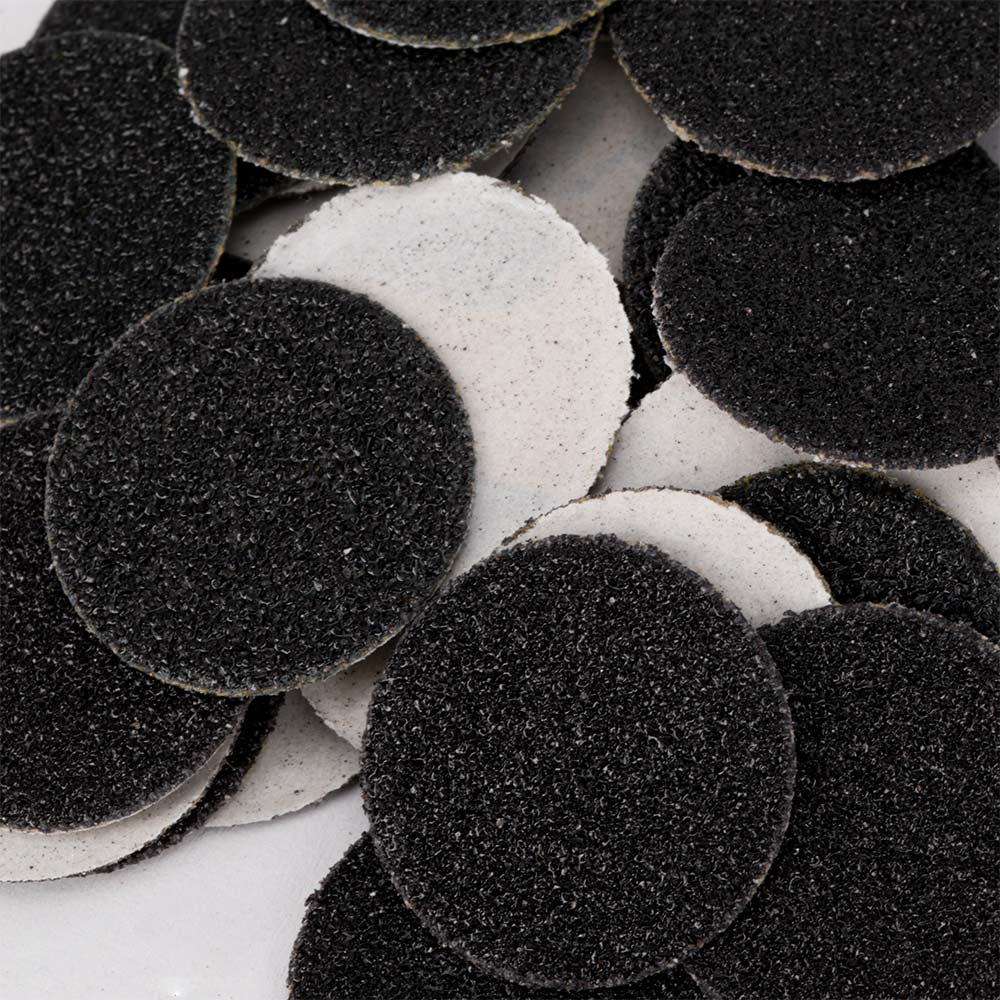 Nakładki Ścierne Tarcze Wymienne 80 Grit Do Pododisk Rozmiar M 20 Mm 50 Szt
