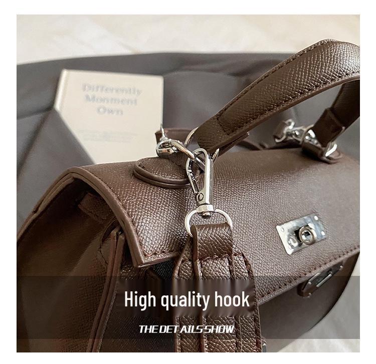 Frühling/Sommer 2025 Damen Luxushandtasche – Kelly-Stil Ein-Schulter Crossbody Kleine Tasche