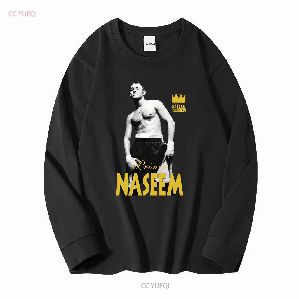 T-shirt da boxe vintage anni '90 Naseem Hamed No mv2627 vintage Lavata Alla moda uomo Casual Leggermente Unisex grafica Traspirante
