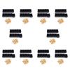 ABLZ-100X Car Auto 30A-80A Relay Bracket Terminal Case Holder Relay Base Holder 5 Pin Socket With 500Pcs 6.3Mm Terminals