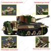 Zweiter Weltkrieg Deutscher Nazi Schwerer Panzer Tiger 1 SturmTiger Sturmgeschütz gepanzertes Fahrzeug Modellbausteine Set Kinderspielzeug Geschenk