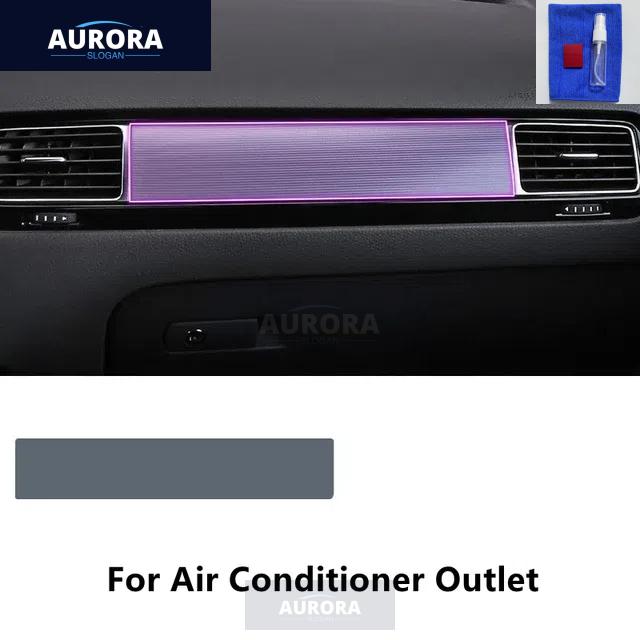 Pro VOLKSWAGEN TOUAREG 11-18 Průhledná ochranná fólie z TPU na středovou konzolu interiéru vozu, fólie proti poškrábání a opravná fólie, příslušenství