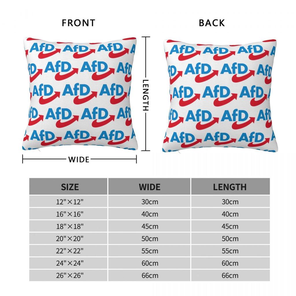 Alternative Afd Germany Pillow Cases Cushion Covers Vintage Polyester Decorative Pillowcase For Car 40*40Cm