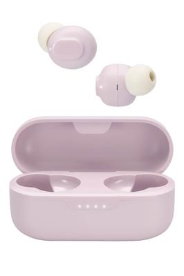 ELECOM Bluetooth Bezdrátová Lehká Nízká 5 Hodin Nepřetržitého Automatické Dotykové Plně Ergonomické Roztomilé Levandulové Barvy 5.3 Sluchátka, Špunty do Uší, SBC/AAC