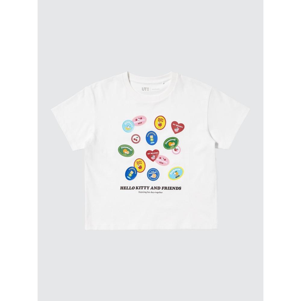 Uniqlo Girls SAnrio ChArAcTers UT  GrAphic T  shorT Sleeve  A