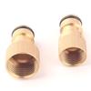 1Pc M18 or M22 Electric Car Wash Pump Connector, Household Wash Brush, Copper Nipple Handle, Switch Connector
