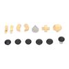 Metal Joystick 13 In 1 Replacement Paddles D Pads Game Controller Parts Accessory for Xbox One Elite Series 2
