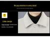 Men's Short Woolen Lapel Coat - Warm Autumn/Winter Casual Jacket with Plus Velvet