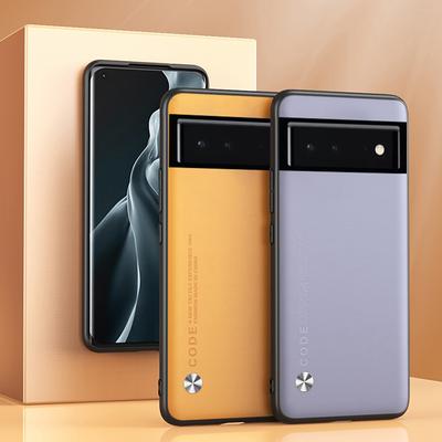 Custodia in pelle PU di lusso per Google Pixel 6 5 7A 4A 5A 6A 4 XL Cover custodia in silicone antiurto per Google Pixel 7 6 Pro Coque