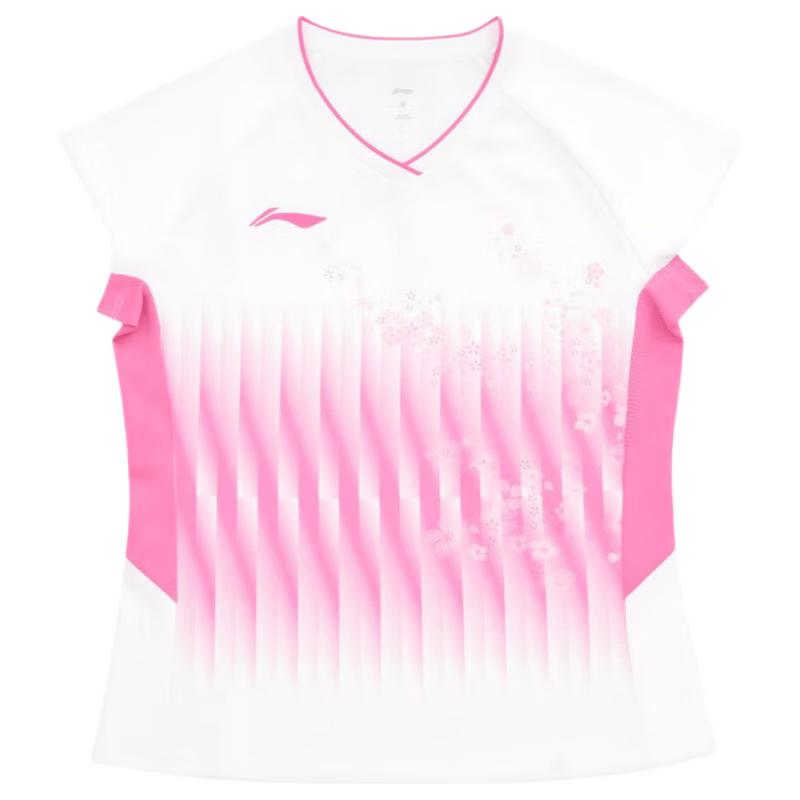 Li-Ning Women's Chiharu Shida Fan Edition Badminton Quick-Dry Short Sleeve Top