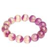 Hongchu Crystal Natural Purple Fluorite Treasure Bowl Bracelet Purple Fluorite Unicorn Bead Bracelet Scattered Beads
