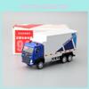 Simulation Alloy Container Transport Vehicle Model Toy With Double Doors