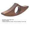 Wooden Book Page Holder Ergonomic Thumb Ring Portable Lightweight Book Page Folder Reading Comfort Accessory