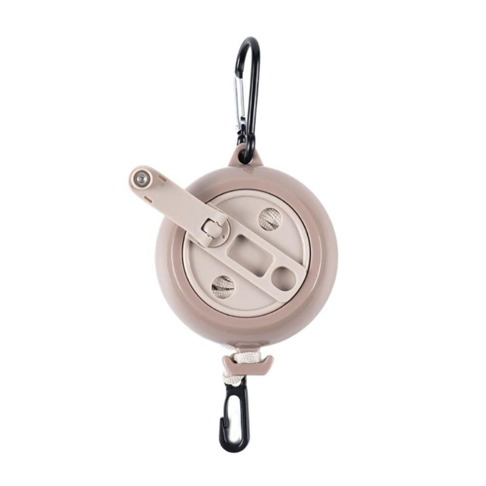 Портативная пластиковая регулируемая бельевая веревка ветрозащитная нескользящая выдвижная бельевая веревка 10 м сушилка для белья веревка уличная