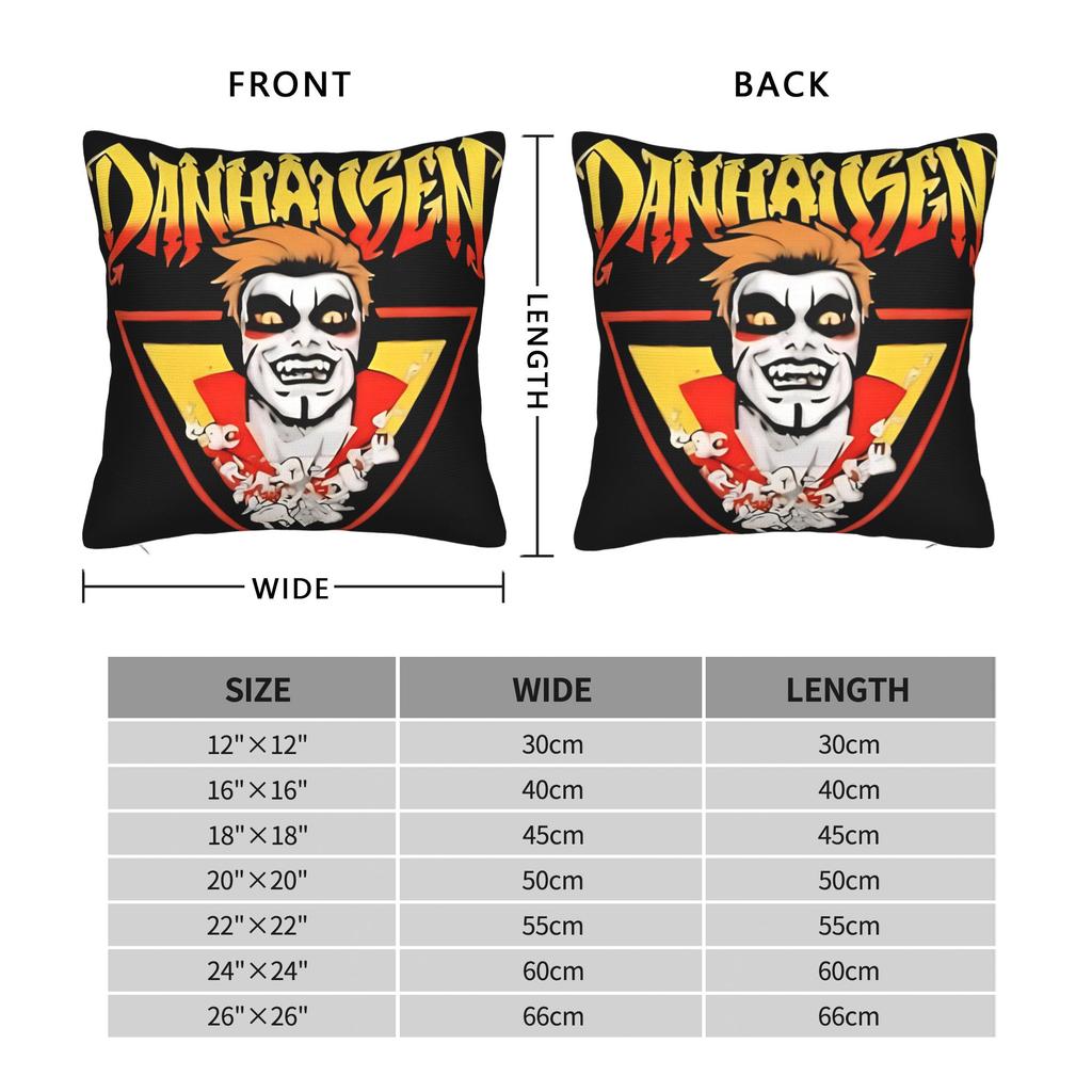Danhausen Wrestling Pillowcase Polyester Cushion Cover Decorative Pillow Case Cover Home Square 45*45cm