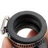 Motorcycle Carburetor Adapter Inlet Carb Intake Mainfold Boot Rubber Pipe For MIKUNI VM24 OKO KOSO KEIHIN PE28mm Pit Dirt Bike