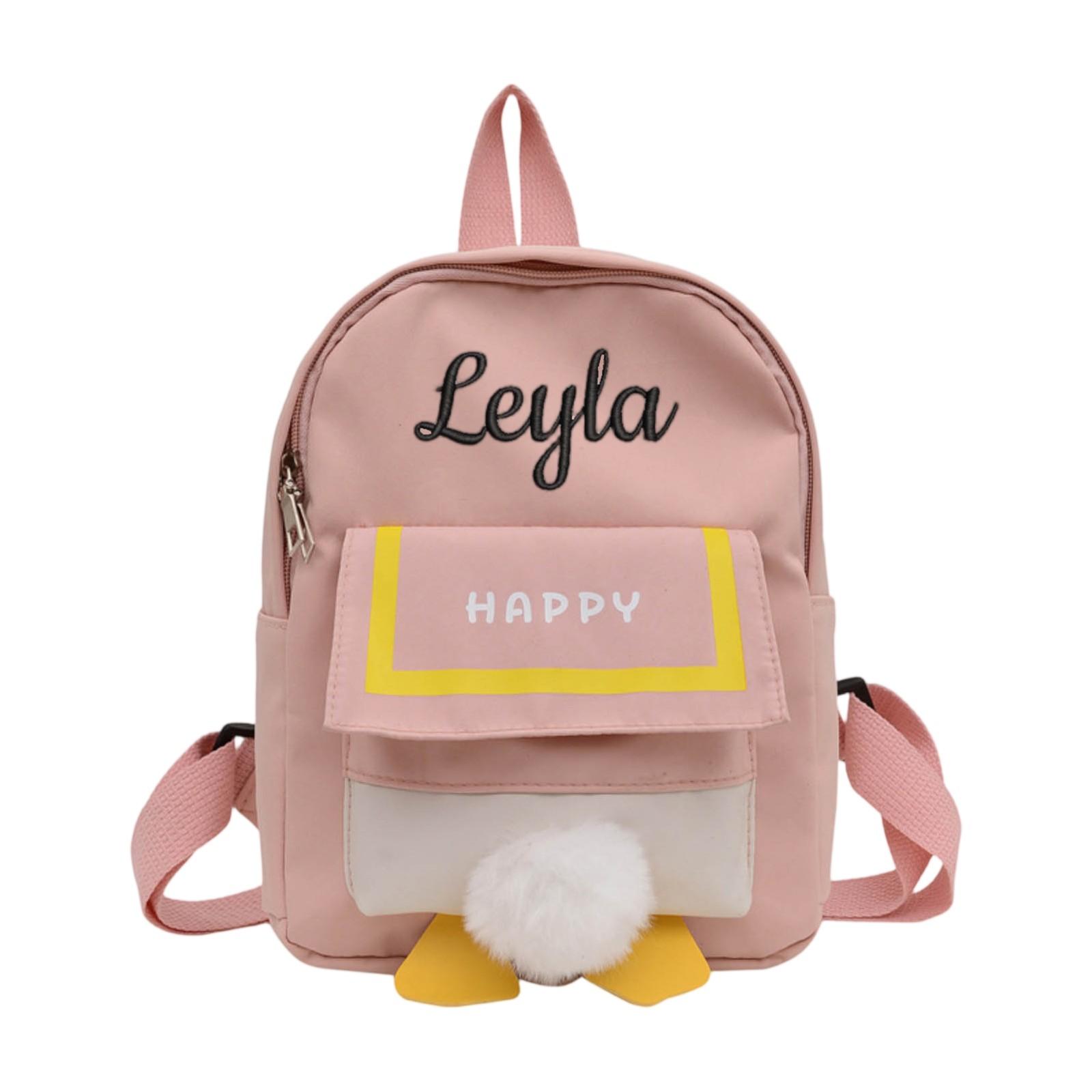 

Персонализированный рюкзак с вышивкой, индивидуальный детский рюкзак One Size