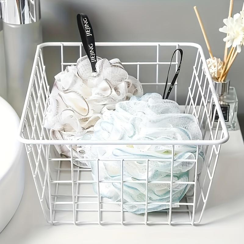 Luxurious Skin Care Bath Sponge Shower Ball - Super Soft, Exfoliating, Rich Lathering Poof with Hanging Loop for Easy Storage